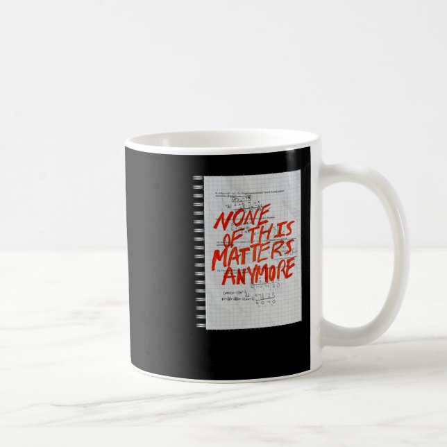 Mug Rien De Tout Cela N'Est Plus - Sticker Math Homewo (Droite)