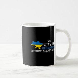Mug Rien ne me fait peur Ma femme est ukrainienne Husn