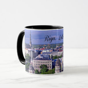 Mug Riga, Lettonie, paysage urbain