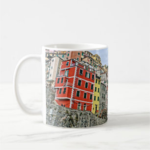 Mug Riomaggiore coloré, Italia - Café/Bouge de Thé