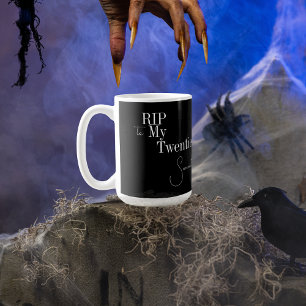 Mug RIP 20s Black White 30e anniversaire