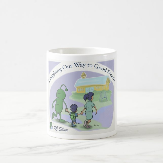 Mug Rire notre manière à de bons contrats (Centre)