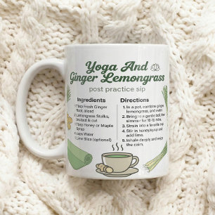 Mug Rituel de thé gingembre citronnelle mindful