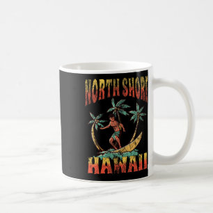 Mug Rivage nord d'Hawaii Plage Surf Vacances d'été Vin