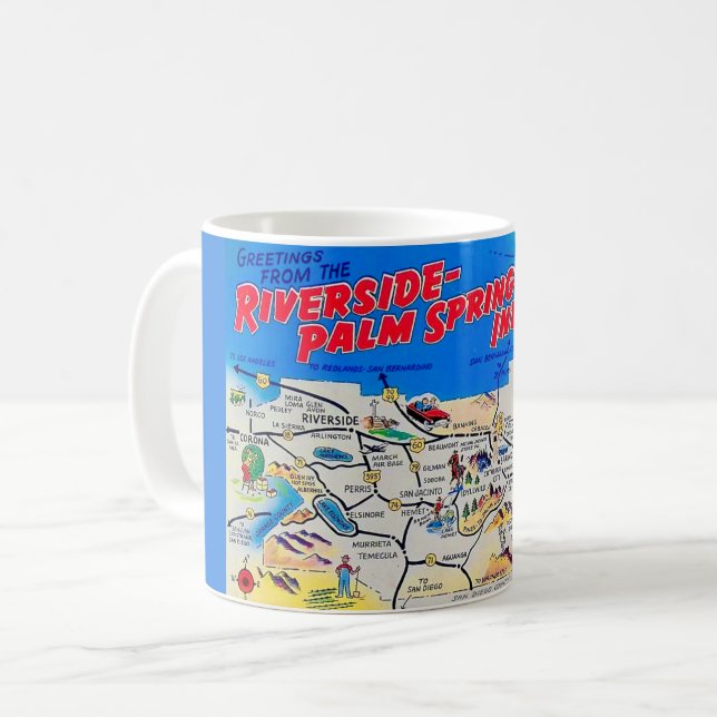 Mug Riverside - Palm Springs  (Devant gauche)