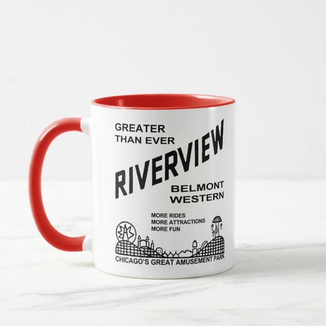 Mug Riverview Amusement Park, Chicago, IL 1904-1967 (Gauche)