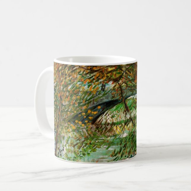 Mug Rives de la Seine, Pont de Clichy par Vincent van  (Devant gauche)