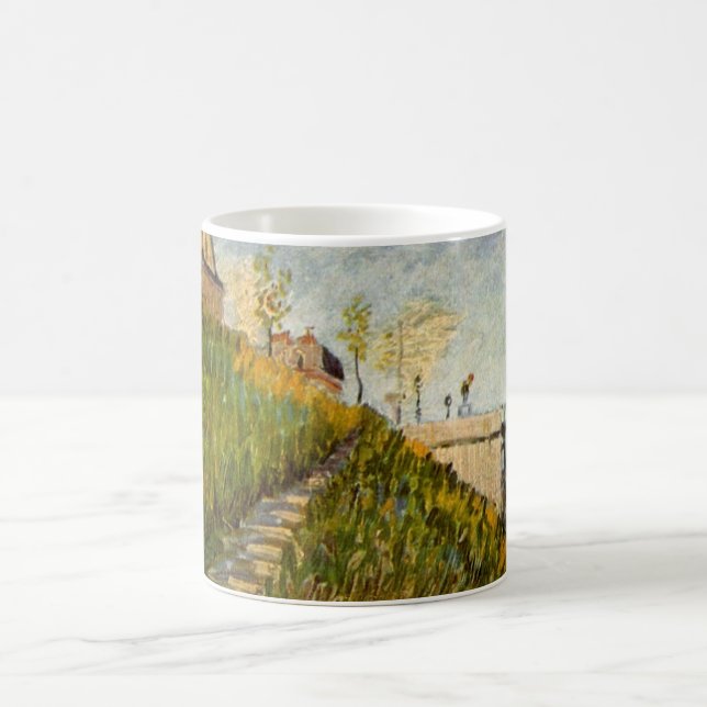 Mug Rives de la Seine, Pont de Clichy par Vincent van  (Centre)