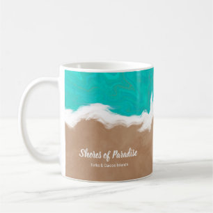 Mug Rives Personnalisées de la Ville de Plage Paradis