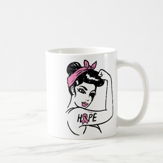 Mug Riveter Hope Lutter contre le cancer du sein Sensi (Droite)