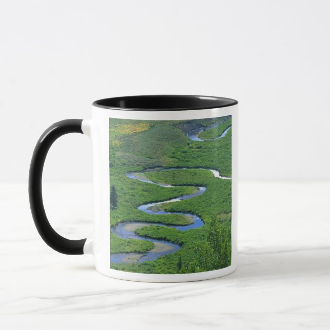 Mug Rivière East près de la ville de Crested Butte. (Gauche)