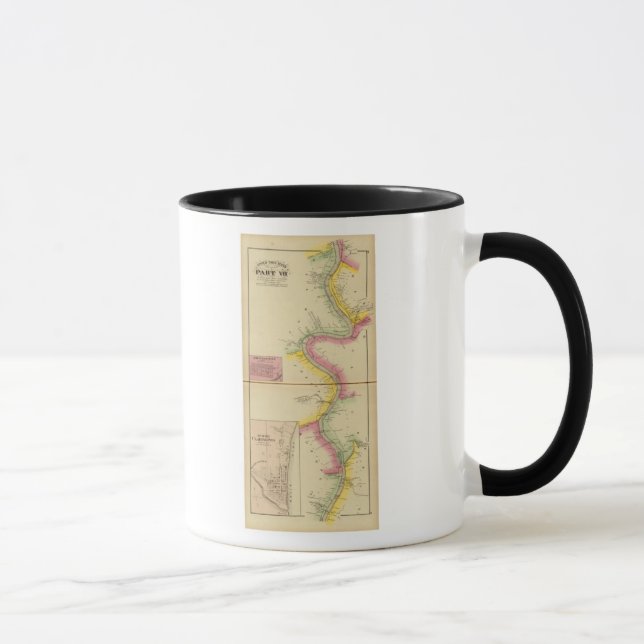 Mug Rivière et vallée 3 de l'Ohio supérieur (Droite)
