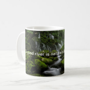 Mug Rivière - Forêt verte - Mix de devis