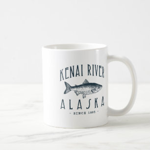 Mug Rivière Kenai Alaska Pêcheur Drôle de Pêche Amusan