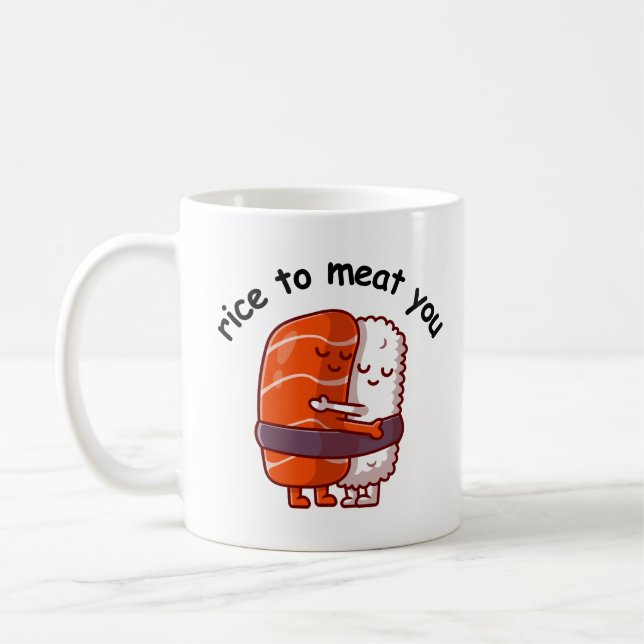 Mug Riz amusant pour vous manger (Gauche)