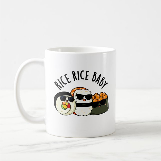 Mug Riz Bébé Funny Sushi Roll Pun (Gauche)