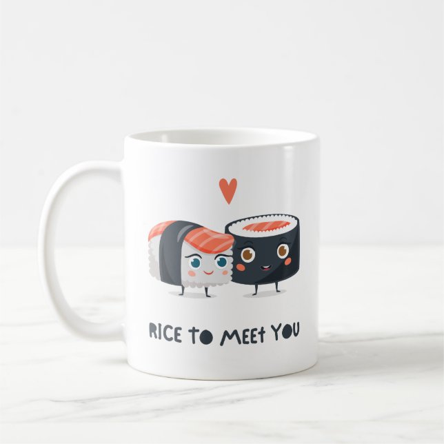 Mug Riz Pour Vous Rencontrer (Gauche)