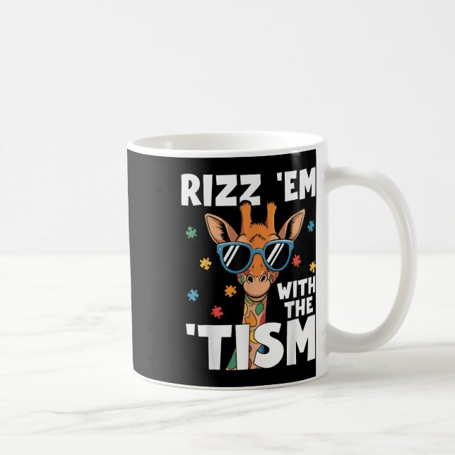 Mug Rizz Em Avec Le Tisme Autisme Giraffe Autisme Drôl (Droite)
