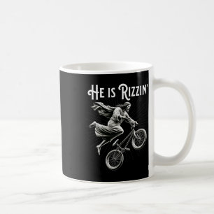 Mug Rizzler Obtenir Air Drôle Rizz Il Est Rizzin Jésus