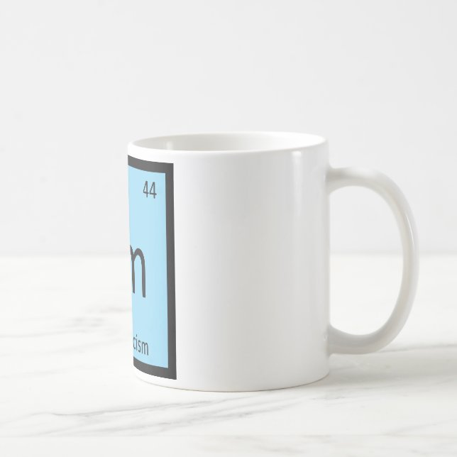 Mug Rm - Tableau périodique de chimie d'art de (Droite)
