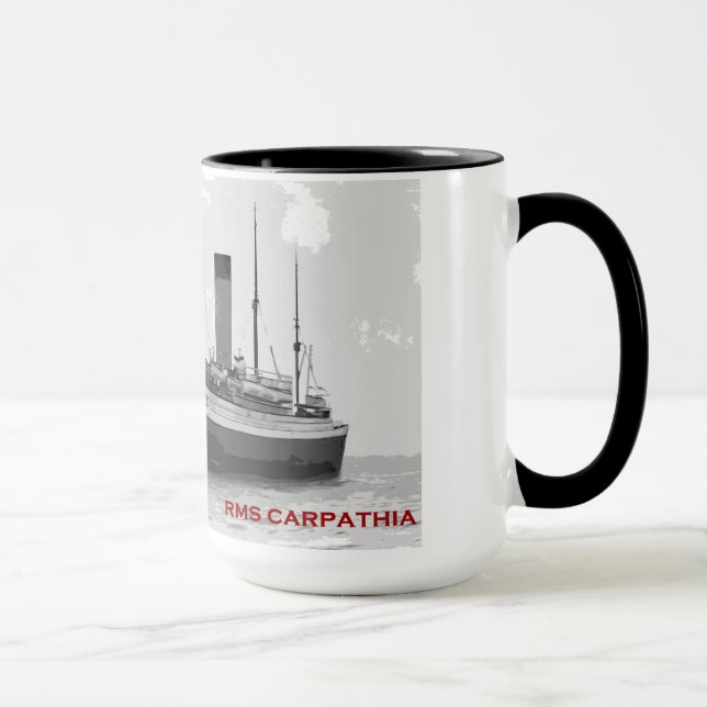 Mug RMS Carpathia (Droite)