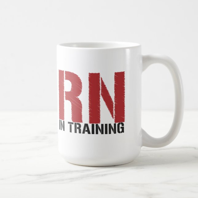 Mug RN dans la formation (étudiant de soins) (Droite)