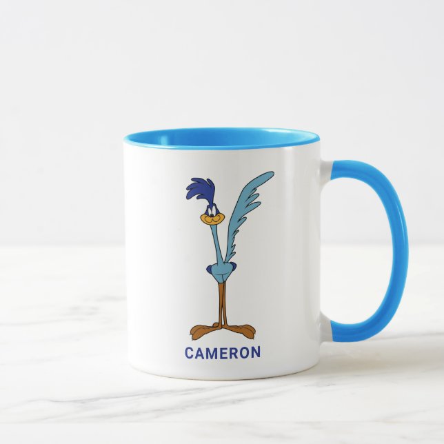 Mug ROAD RUNNER™ personnalisé en couleur (Droite)