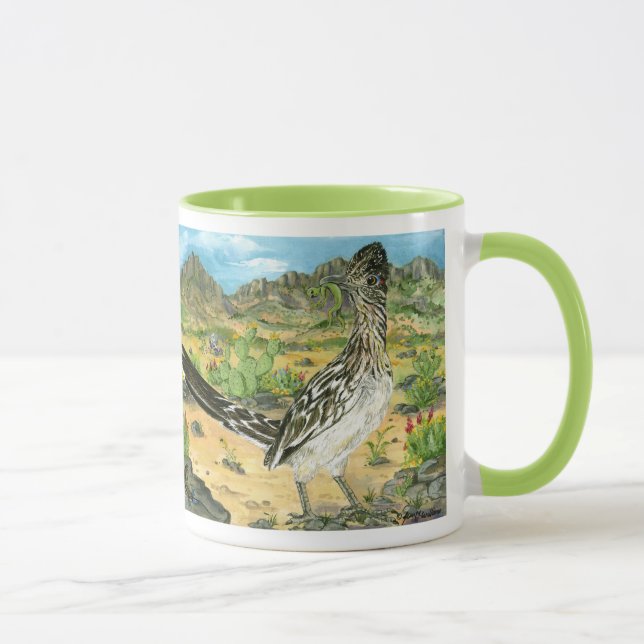 Mug Roadrunner Mating Alien, Nouveau-Mexique Souvenir! (Droite)
