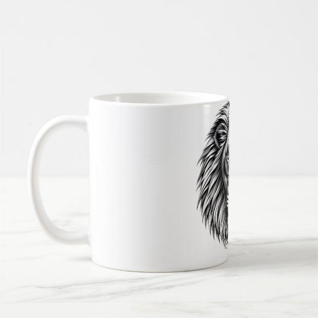 Mug Roar avec T-shirt Lion Fierté (Gauche)