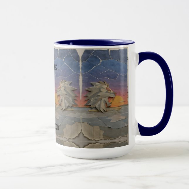 Mug – Roaring Sunset Lion (Droite)