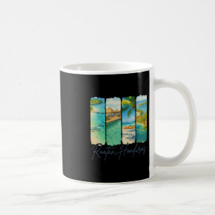 Mug Roatan Honduras Voyage Voyage Coup de Pinceau Souv