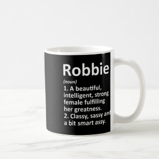 Mug Robbie Définition Nom personnalisé Funny Christma