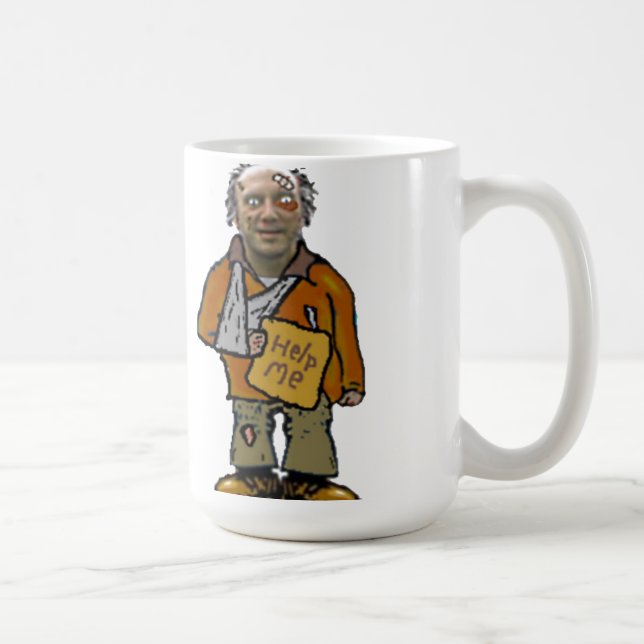 Mug robbie le type sans abri (Droite)