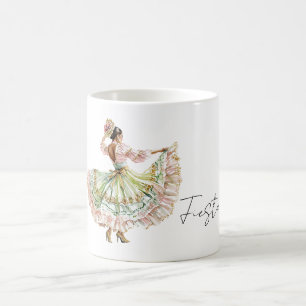 Mug Robe de danse de fiesta mexicaine