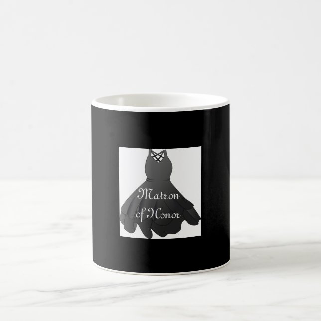 Mug Robe de demoiselle d'honneur de la mariée (Centre)