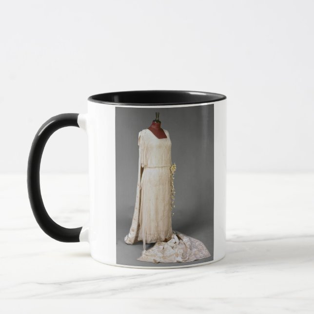 Mug Robe de mariage portée par Mary, princesse royal, (Gauche)