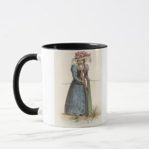 Mug Robe de promenade, plat de mode d'Ackermann au