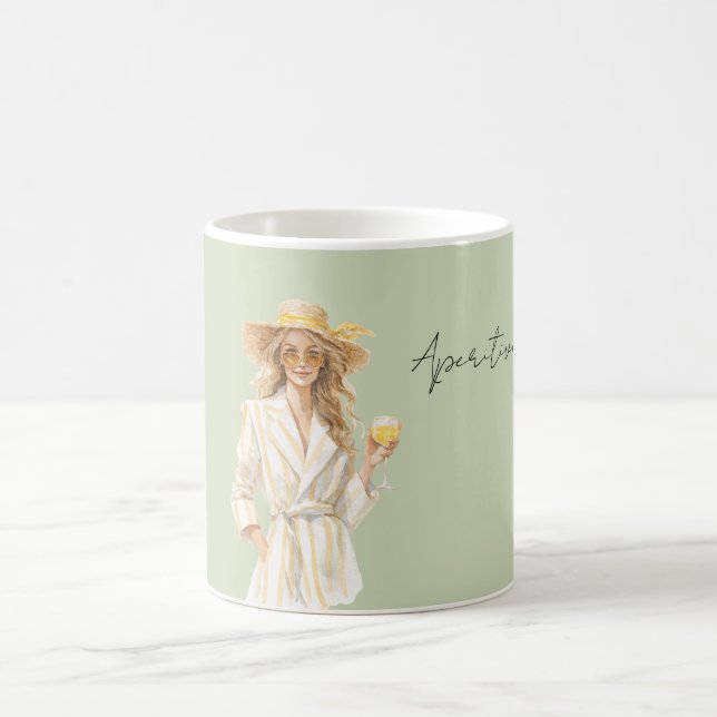 Mug Robe jaune blond Aperitivo (Centre)