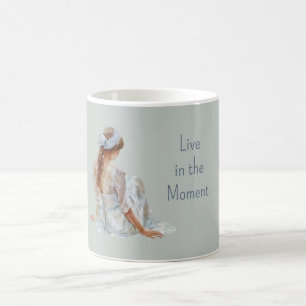 Mug Robe légère bleu clair féminine
