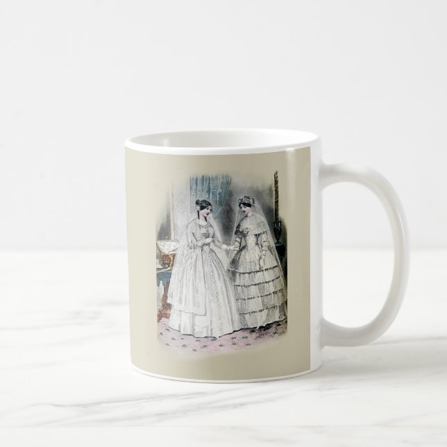 Mug Robe Mariage victorienne deux femmes (Droite)
