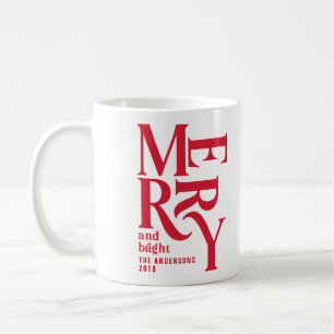 Mug Robe rouge vintage merry chritsmas favoriser cadea