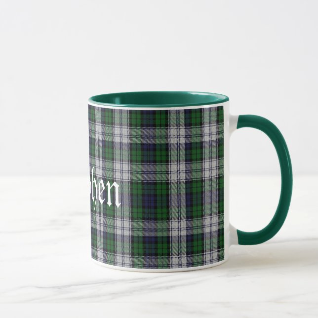 Mug Robe traditionnelle Black Watch Tartan Plaid (Droite)
