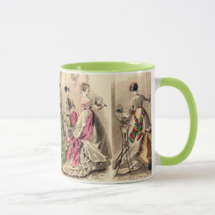 Mug Robe Victorienne Avec Bow Rose