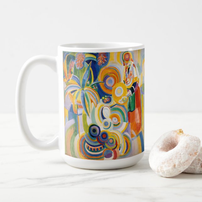 Mug Robert Delaunay - Femme Portugaise (Avec donut)