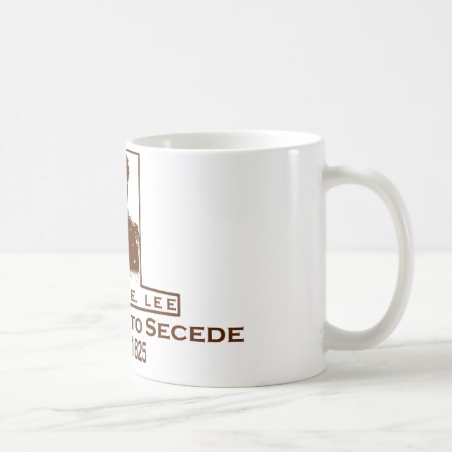 Mug Robert E. Lee très probablement à faire cécession (Droite)