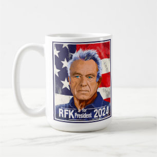 Mug Robert F Kennedy, Jr. pour le président 2024, RFK 