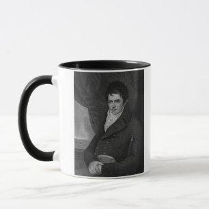 Mug Robert Fulton (1765-1815), gravé par le parc de