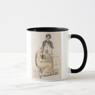Mug Robes de marche, plat de mode d'Ackermann au sujet