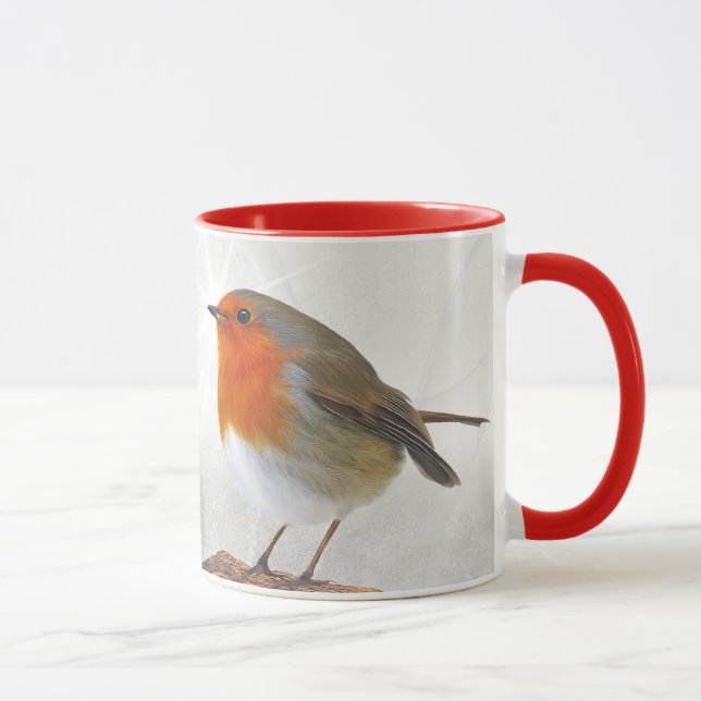 Mug Robin à pompe Redmamin (Droite)