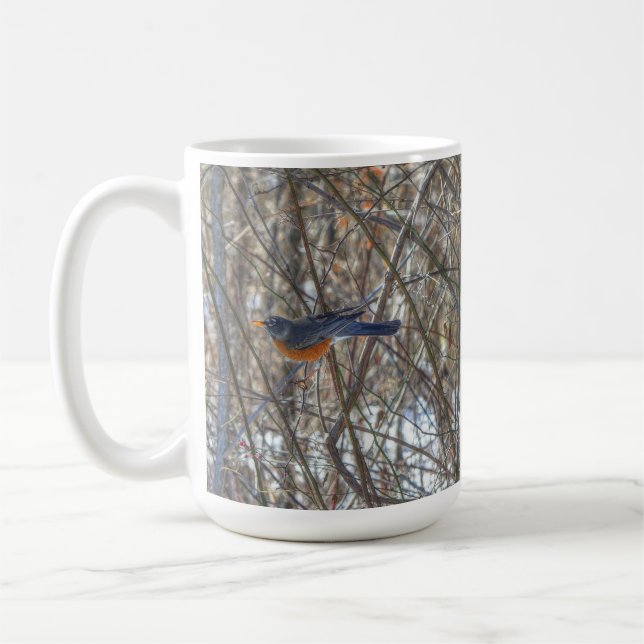 Mug Robin américain (Gauche)